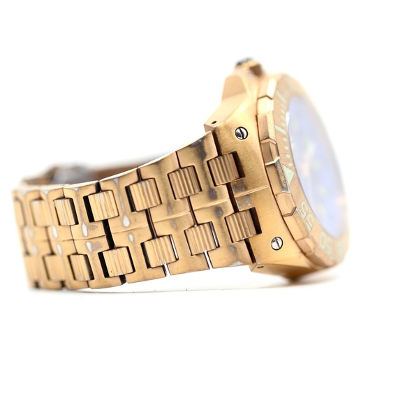 Android Watch Stainless Steel Blue Face Automatic - Picture 11 of 11